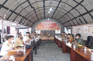 Bupati Inhil Pimpin Rakor dan Evaluasi Penanganan Covid-19